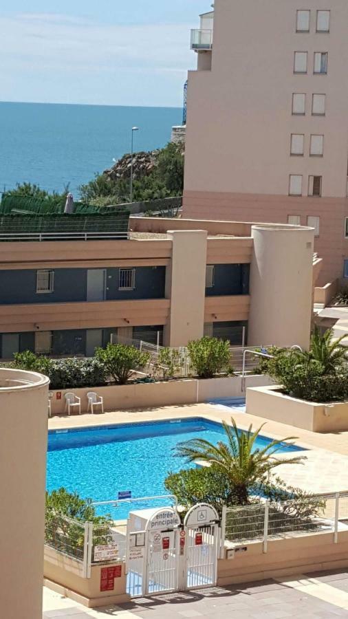 Appartement T3 Traversant Residence Standing Garage Et Piscine Exterieure Gratuits Sète Exteriör bild
